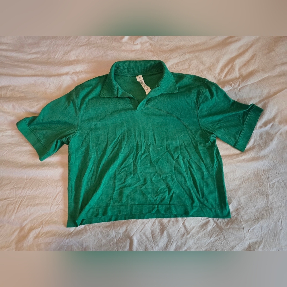 lululemon athletica Green Crop Top
